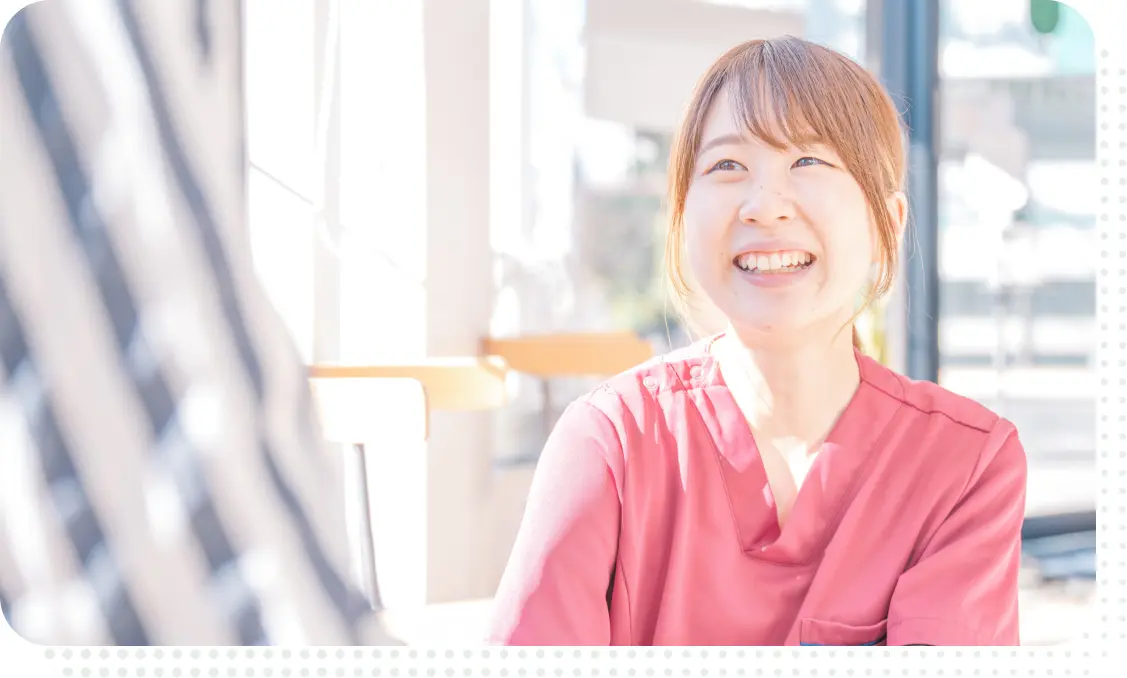 看護師 対話風景